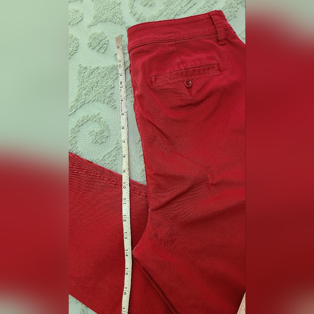 Deep Red Pants - Picture 2 of 5